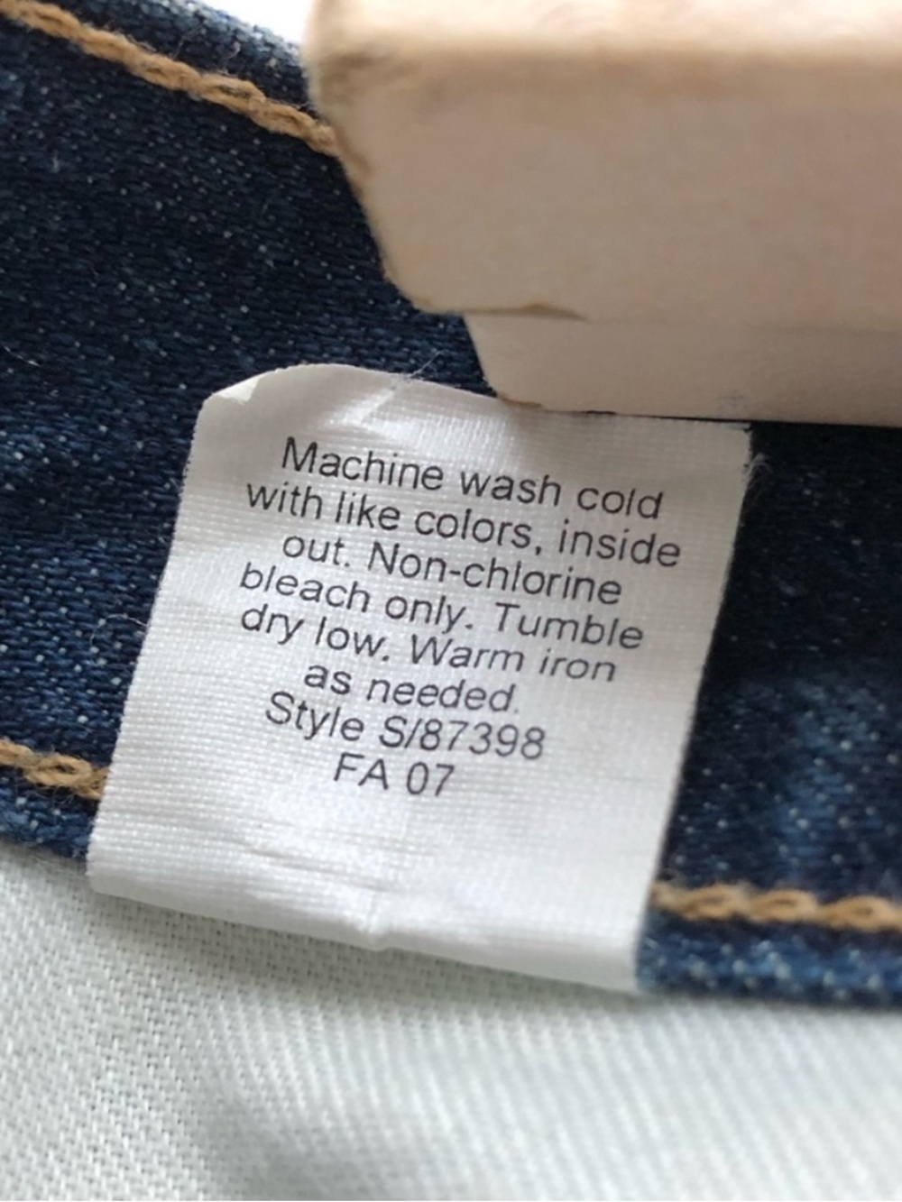 J.Crew Denim A‑Line Mini Skirt 100% Cotton Medium Wash Size 29 - Picture 6 of 12